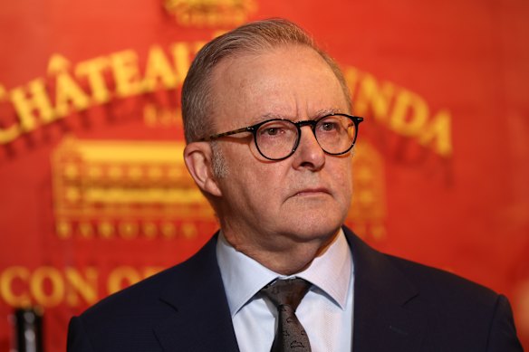 Prime Minister Anthony Albanese confirmed he had been the target of threats, and that a man had been charged.