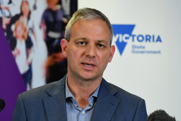 Chief Health Officer Brett Sutton is urging people not to take their foot off the social-distancing brake. 