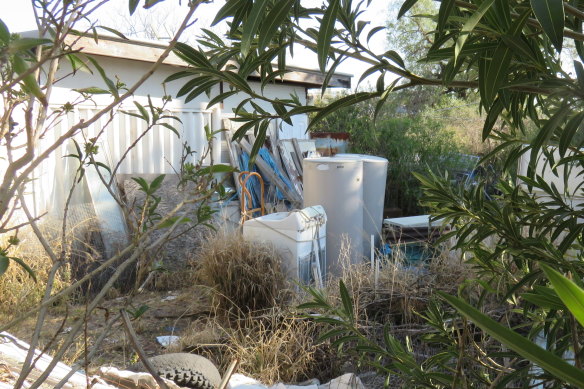 Gunnedah Shire Council spent $45,000 removing rubbish from properties last year.