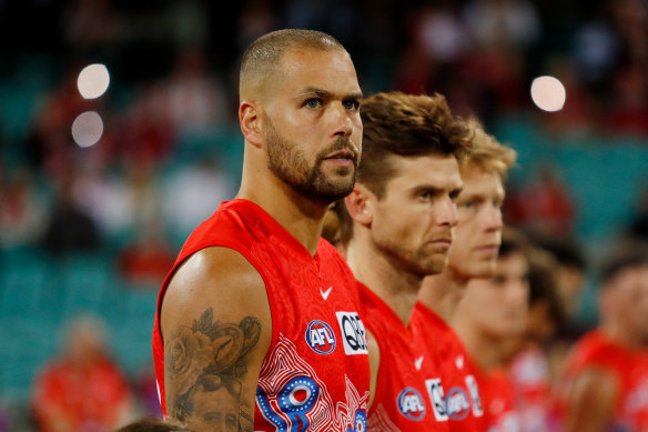 Lance Franklin is out of contract this year.