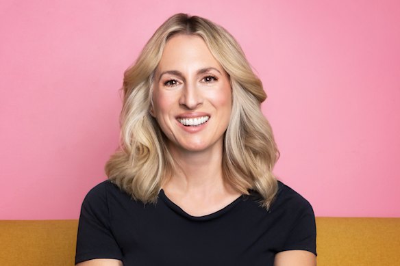 Playwright, author and chronic oversharer Lally Katz.