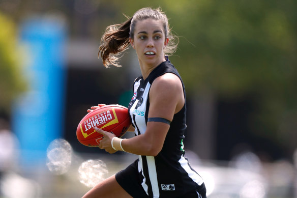 Chloe Molloy is set for a return to AFLW after a serious foot injury.
