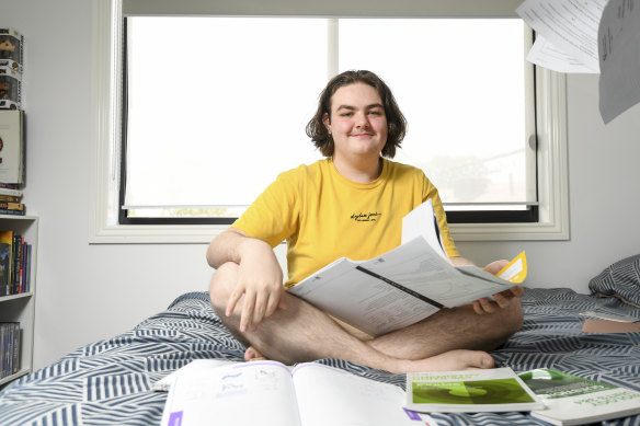 Jason Beynon Fankhauser, dux of Carrum Downs Secondary College, is thrilled to receive a first round offer for a double degree at Monash University. 