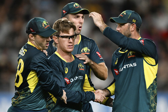 Adam Zampa picked up four wickets for the visitors.