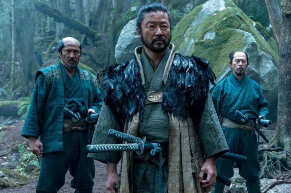 Tadanobu Asano (middle) as Kashigi Yabushige in outstanding drama favourite Shogun.