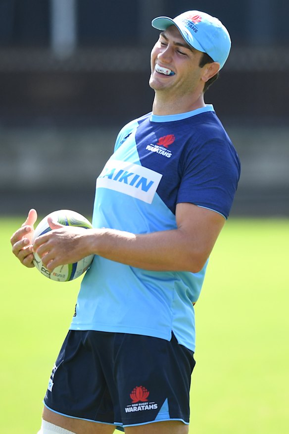 Too easy: Rob Simmons steps up as NSW captain.