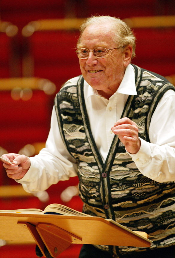 Former Sydney Symphony chief conductor Charles Mackerras, one of only two Australians before Young to hold that position.