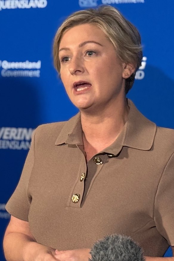 Child Safety Minister Amanda Camm has faced budget estimates questions on Thursday.
