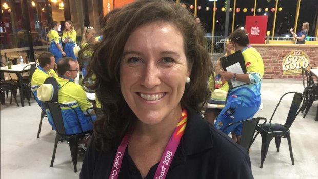 Games Village mayor Sara Carrigan will be one of the first faces the athletes see.