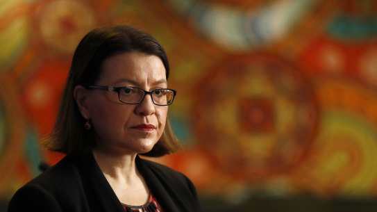 Health Minister Jenny Mikakos.