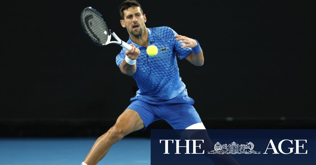 Australian Open 2023: Novak Djokovic survives crowd, hamstring complaints
