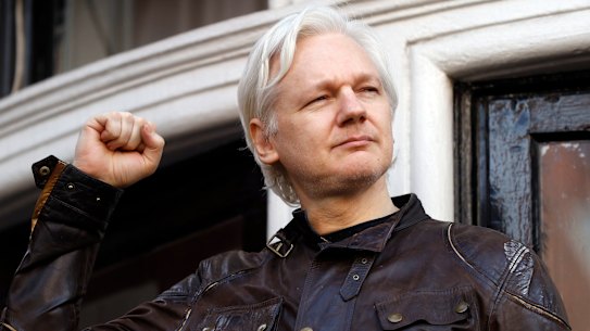 Julian Assange in 2017.