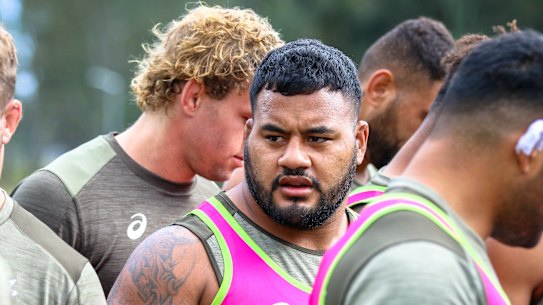 Taniela Tupou was Dane Coles' chief target last Saturday.