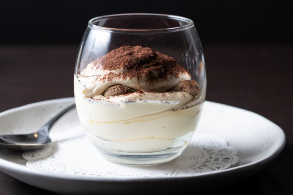 Tiramisu is well-balanced.