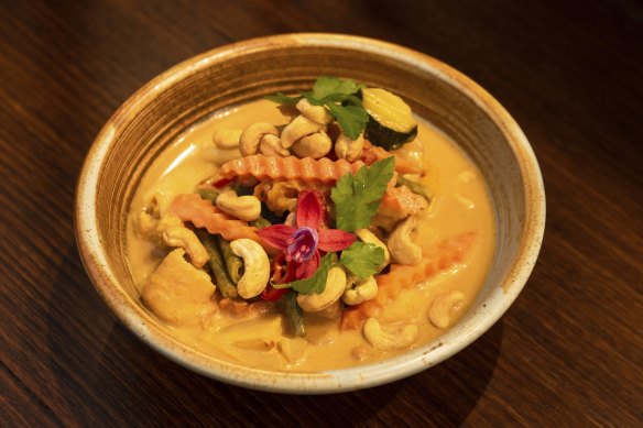 Vegan Massaman curry.