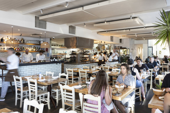 Taverna is modelled on an Athenian taverna.