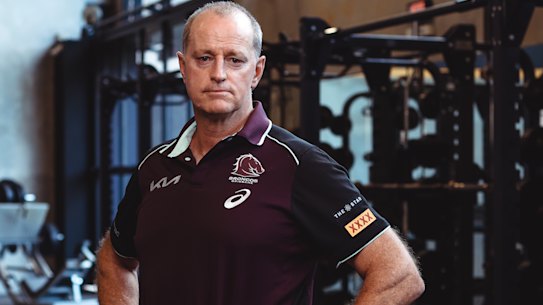 Brisbane Broncos coach Michael Maguire.