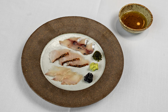 The go-to daily crudo, featuring fish such as snapper and duckfish from local waters.