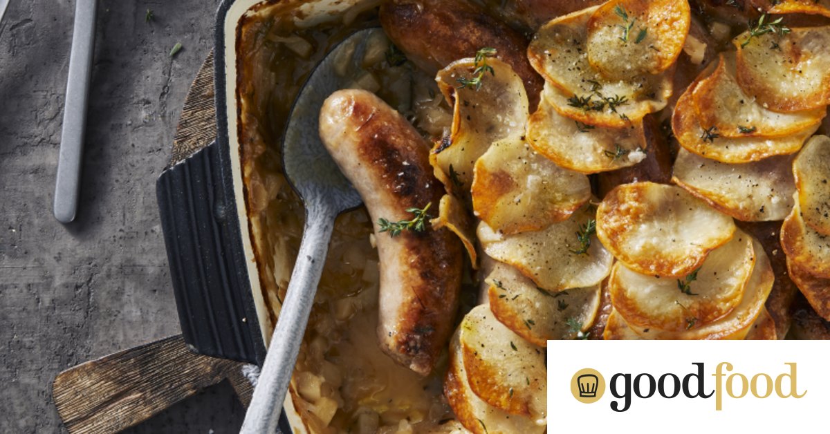 RecipeTin Eats’ sausage and potato hot pot recipe