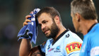 Sharks captain Wade Graham says the speculation over who will coach the side next year is becoming a headache.
