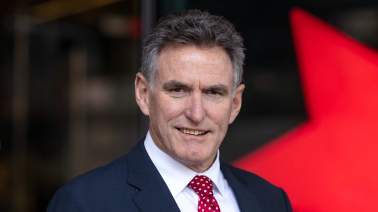 NAB chief executive Ross McEwan says cyber crime is one of  the greatest threats of our time.