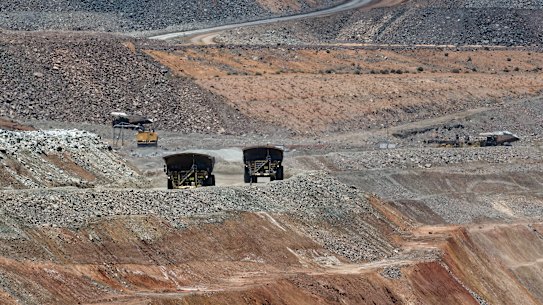 The Kalgoorlie Super Pit.