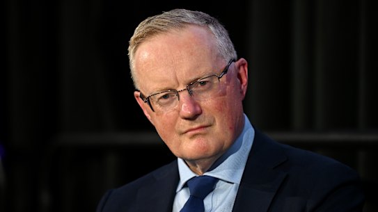 RBA governor Philip Lowe.