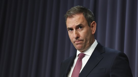 Treasurer Jim Chalmers.