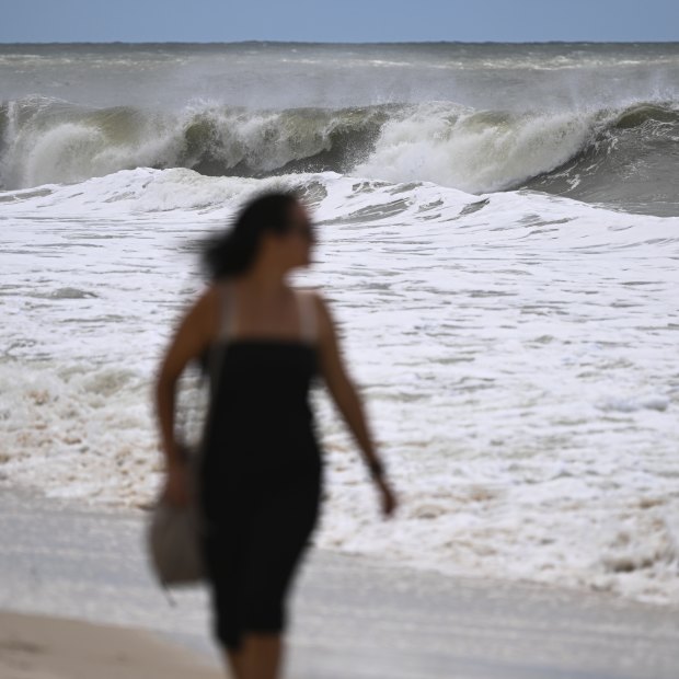 Tropical Cyclone Alfred sat in place off Bribie Island for over 12 hours throughout most of Saturday, losing moisture and therefore its destructive force. 