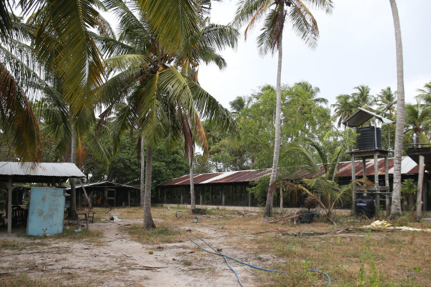 Fernando’s chicken farm, near his home in Kudamaduwella.