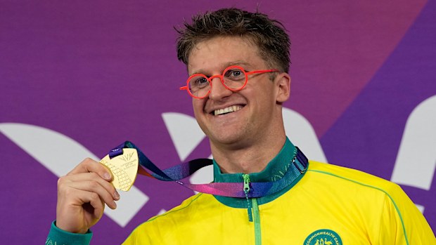 Commonwealth Games 2026: Sam Williamson gold, swimming team adds six  medals, Mollie O'Callaghan gold, gymnastics all around win gold Georgia  Goodwin | Nine.com.au