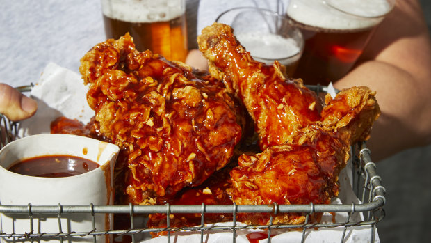 RecipeTin Eats’ take on Joy’s Korean triple-fried chicken.