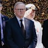iInns, Albanese and Mostyn at Peter Meagher’s funeral.
