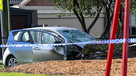 Police said it was too early to determine whether speed played a part in the tragedy.