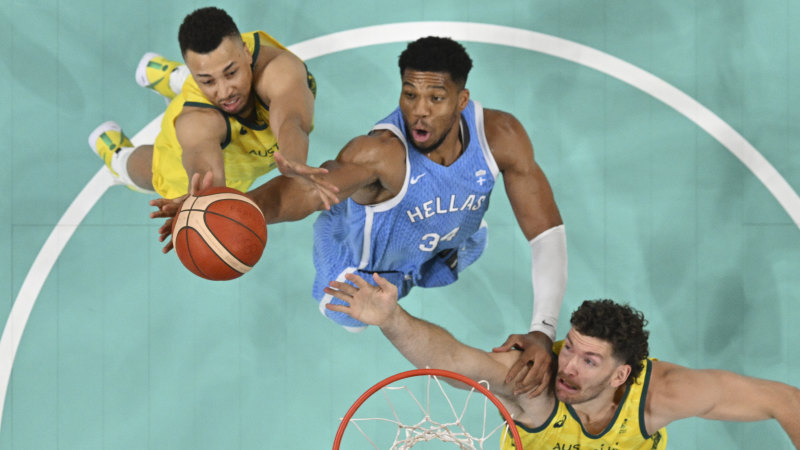 Boomers on the brink of Olympic exit after ‘Greek Freak’ dominates