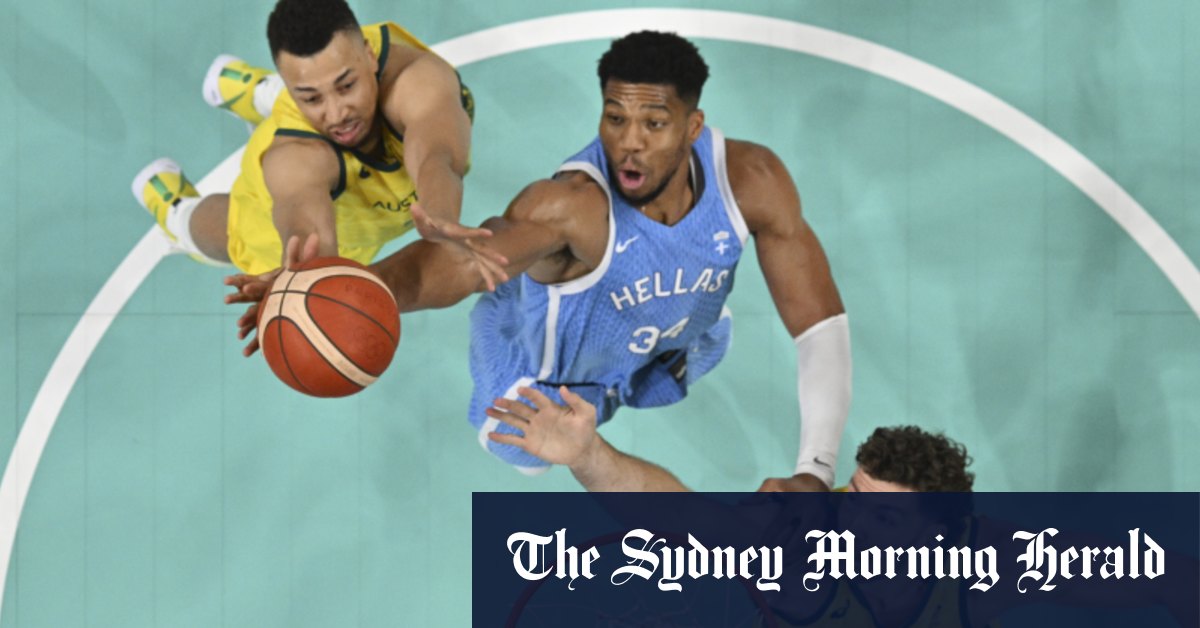 Boomers on the brink of Olympic exit after ‘Greek Freak’ dominates