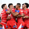 Ravalawa hat-trick powers Dragons to first win since June