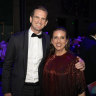 Reach chairman Fergus Watts and chief executive Alison Wright at the Reach Gala Ball 2024 at the NGV on Friday 25th October 2024.

