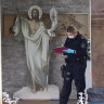 Teen charged with Wakeley terror attack travelled 90 minutes to church: police