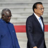China signs security deal with Solomon Islands, Chinese foreign ministry says