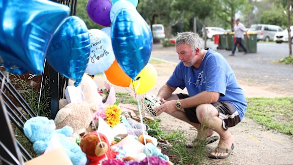 At the site of the accident, Joseph Shorey said his boys were cheeky, lovable and popular. 