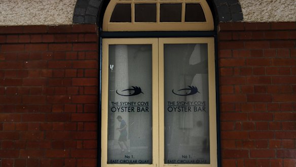 Like many hospitality businesses, the Sydney Cove Oyster Bar has been affected by the coronavirus pandemic.