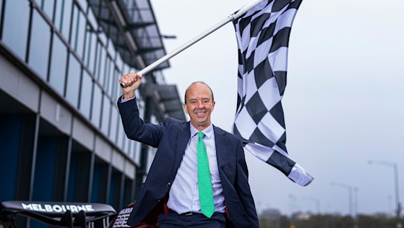 Australian Grand Prix CEO Andrew Westacott will step down after 12 years.