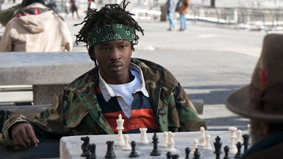 Ashton Sanders plays Bobby Diggs – better known as RZA – in Wu-Tang: An American Saga.