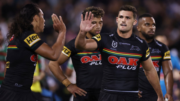 The Panthers will be even more formidable in a rare day game, but they will be without Jerome Luai (left).