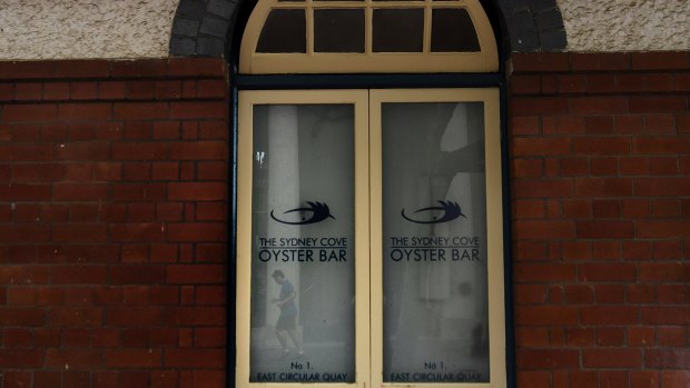 Like many hospitality businesses, the Sydney Cove Oyster Bar has been affected by the coronavirus pandemic.