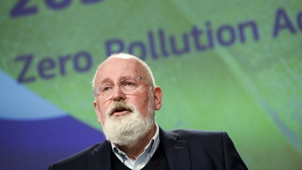 European Commission’s climate boss Frans Timmermans says while Australia’s new ambitions are great, it must pay its fair share.
