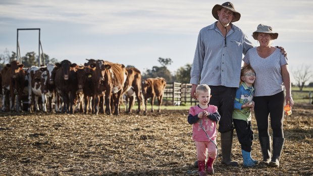 Riverina dairy farmers Barry and Rosey Warburton feature in the new season of Struggle Street on SBS.