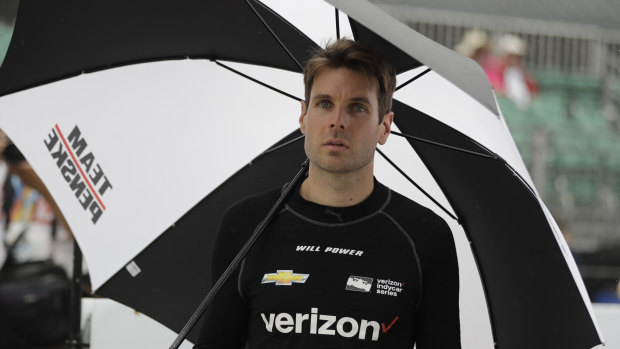 Relaxed: Will Power feels the pressure is finally off after his Indy 500 win earlier this year.