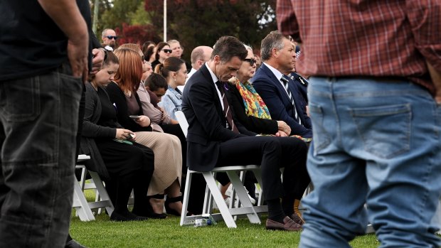 NSW Premier Chris Minns attended  Molly Ticehurst’s funeral, barely 24 hours after the death of his own father.